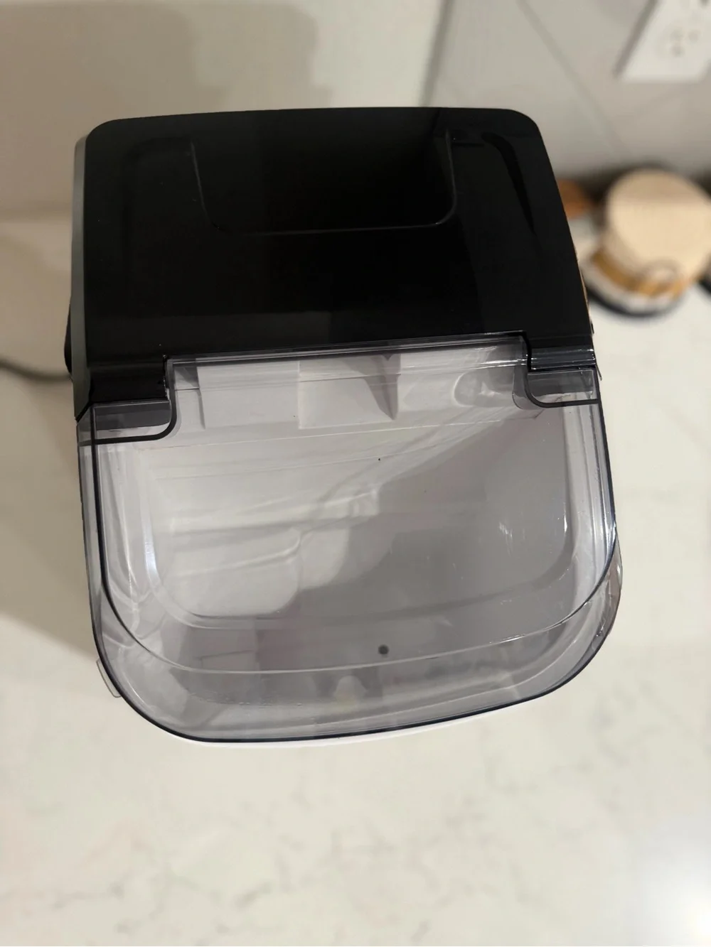 Ecozy Nugget Ice Maker Countertop Pebble Ice Machine Stainless Steel IM-NS280C